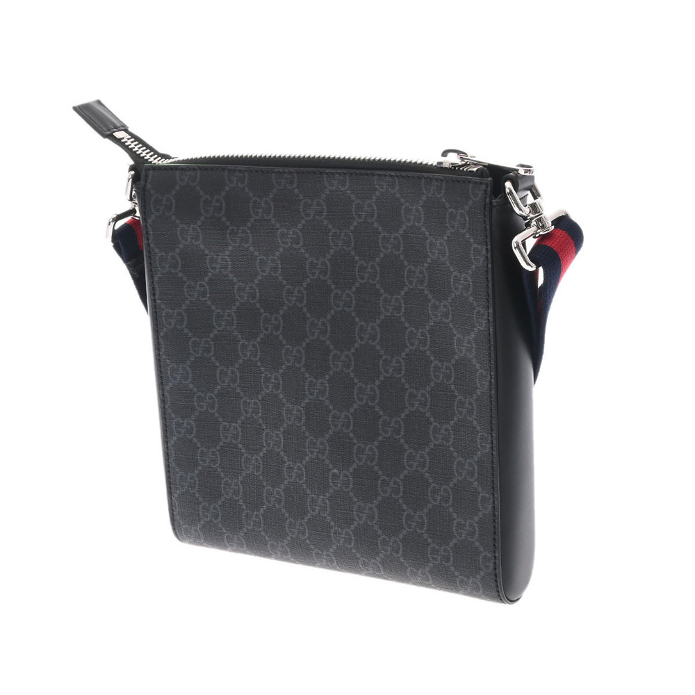 Gucci GG Canvas Messenger Supreme Black Bag